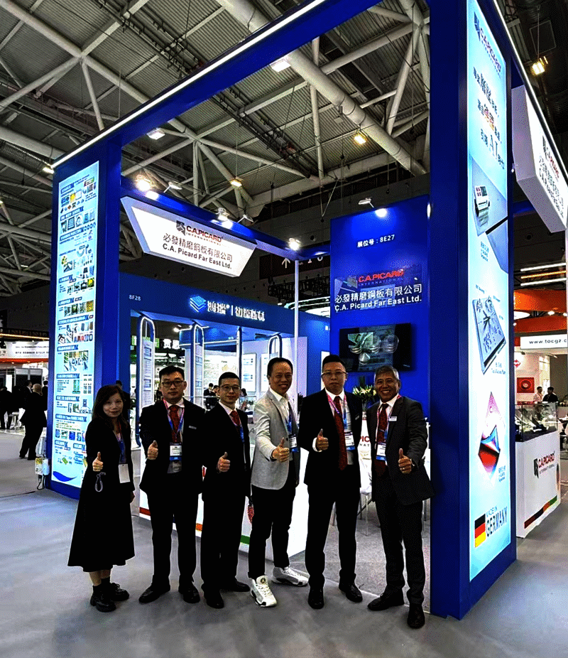 C.A.PICARD Team auf der TPCA Show 2025 in Taipeh
